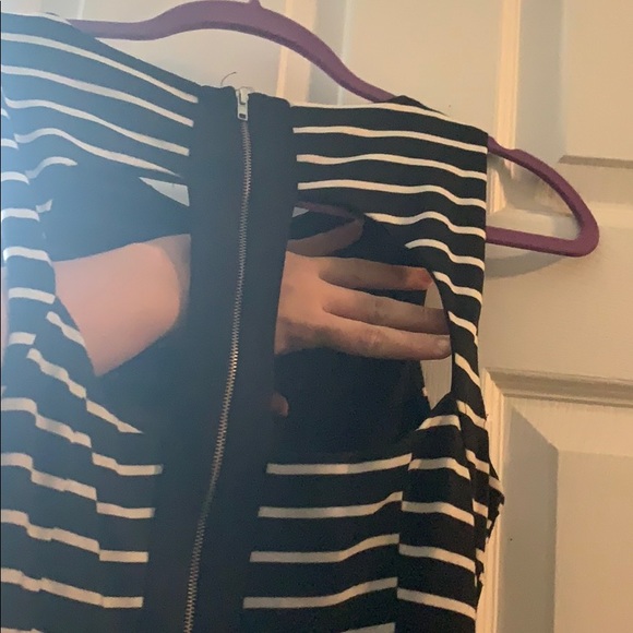 Dirty Ballerina Black and white striped dress - Picture 3 of 3